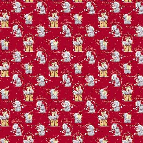 4m Me to You Bear Christmas Roll Wrap £3.00